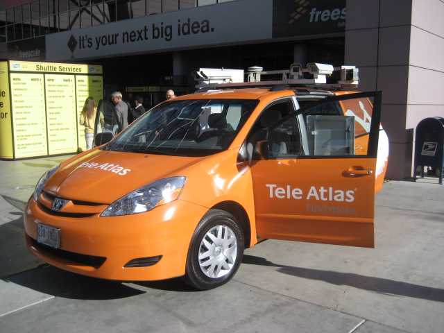 The Teleatlas survey van